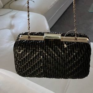 Jessica McClintock Black clutch